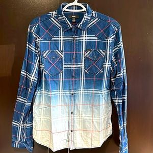 Diesel men’s dress shirt - slim large / medium